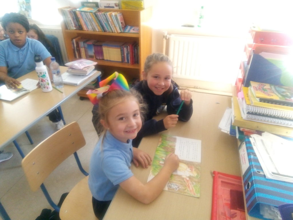 Paired Reading with 2nd class